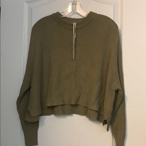 Cropped Sweater Top